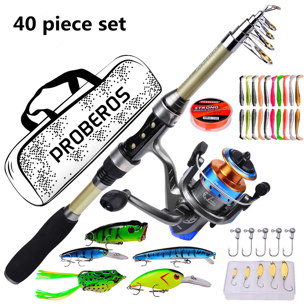 Fishing Rod Fly - Набор из 40 новых морских удилищ,