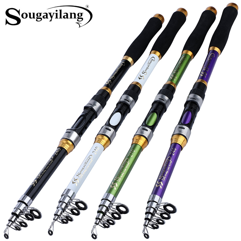 Fishing Rod Surf - Удочка телескопическая из стекловолокна, 1,8-3,3 м,