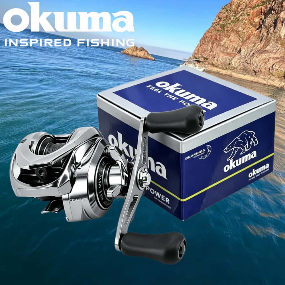 Abu Garcia Reel Max - Новая рыболовная катушка Okuma 7.2:1, мультипликаторная,